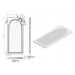  Vayer Virgo Brodzik prysznicowy prostokątny 160x70 cm biały 160.070.001.2-1.0.0.0.0