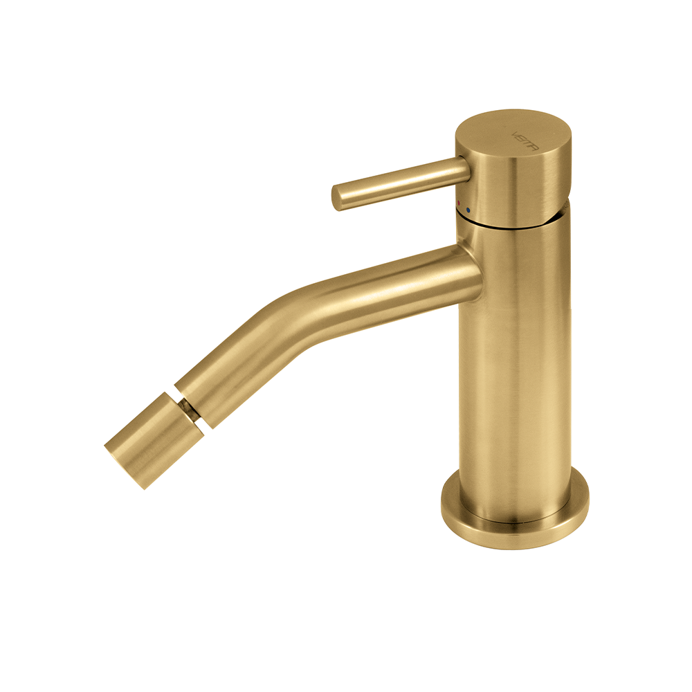Vema Otago Bateria bidetowa bez korka brushed gold V32071.AP.098