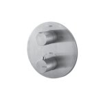 Vema Tiber Steel Bateria termostatyczna podtynkowa z dwoma wyjściami Stal nierdzewna V08115