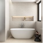 Victoria+Albert Barcelona 1500 Wanna Wolnostojąca 150x72,4 cm Biały BA1-N-SW-NO 