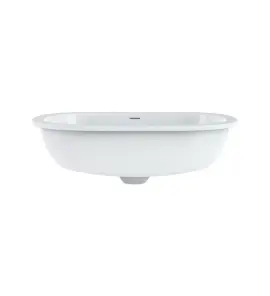 Victoria+Albert Barcelona 53 Umywalka podblatowa 53,1x35,1 cm Biała mat UB-BAR53M-SM-IO