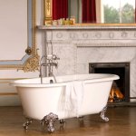 Victoria Albert Cheshire Nóżkami do wanny Szczotkowany nikiel FT-CHE-BN