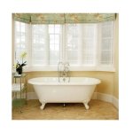 Victoria Albert Cheshire Nóżkami do wanny Biały metal FT-CHE-WH