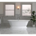 Victoria Albert Elwick Podstawa do wanny Biała EL-WB-SW