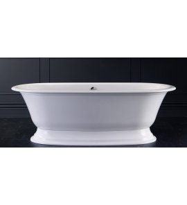 Victoria Albert Elwick Wanna Wolnostojąca z podstawą 190x91 cm Biała RAD-N-SW-OF EL-WB-SW