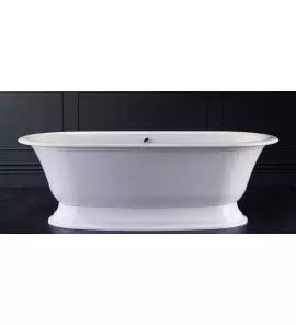 Victoria Albert Elwick Wanna Wolnostojąca z podstawą 190x91 cm Biała RAD-N-SW-OF EL-WB-SW