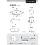 Victoria+Albert Ionian Wanna Wolnostojąca 170x79 Biały INN-N-SW-NO