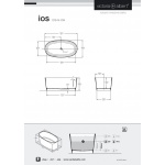 Victoria+Albert Ios Wanna Wolnostojąca 150x80 cm Biała IOS-N-SW-NO