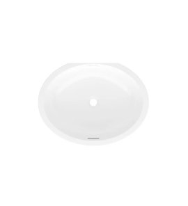 Victoria+Albert Kaali 60 Umywalka Podblatowa 59,5x44,7 cm Biała UB-KAA-60-IO