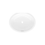 Victoria+Albert Kaali 60 Umywalka Podblatowa 59,5x44,7 cm Biała UB-KAA-60-IO