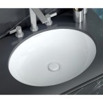 Victoria+Albert Kaali 60 Umywalka Podblatowa 59,5x44,7 cm Biała UB-KAA-60-IO