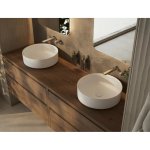 Victoria+Albert Kerid 43 Umywalka nablatowa ∅ 42,5 cm Biała VB-KER-43-NO