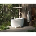 Victoria+Albert Kerid Wanna Wolnostojąca 134,9x81,2 cm Biała mat KERM-N-SM-IO