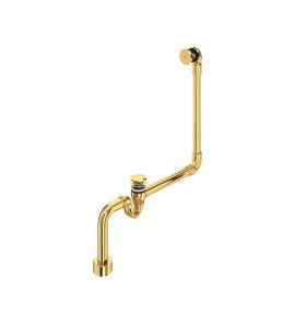 Victoria+Albert Kit 30 System odpływowy do wanien z przelewem Polerowany mosiądz K-30-PB