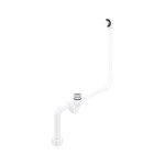 Victoria+Albert Kit 30 System odpływowy do wanien z przelewem Biały K-30-WH