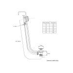 Victoria+Albert Kit 60 Odpływ ze zintegrowanym przelewem Szczotkowany nikiel K-60-BN