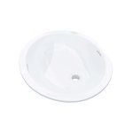 Victoria+Albert Laceno 49 Umywalka Podblatowa 49,2x40 cm Biała UB-LAC-49-IO