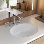 Victoria+Albert Laceno 49 Umywalka Podblatowa 49,2x40 cm Biała UB-LAC-49-IO