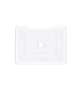 Victoria+Albert Laceno 52 Umywalka Podblatowa 51,8x39,2 cm Biała mat UB-LAC52M-SM-IO