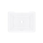 Victoria+Albert Laceno 52 Umywalka Podblatowa 51,8x39,2 cm Biała UB-LAC-52-IO