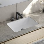 Victoria+Albert Laceno 57 Umywalka Podblatowa 57x39,8 cm Biała UB-LAC-57-IO