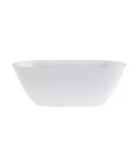 Victoria+Albert Lussari 1500 Wanna Wolnostojąca 154x70 cm Biała mat LU1M-N-SM-NO