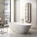 Victoria+Albert Lussari 1800 Wanna Wolnostojąca 178x76 cm Biała mat LU3M-N-SM-NO