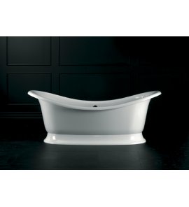 Victoria Albert Marlborough Wanna Wolnostojąca 189x86 cm Biała MAR-N-SW-OF