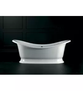 Victoria Albert Marlborough Wanna Wolnostojąca 189x86 cm Biała MAR-N-SW-OF