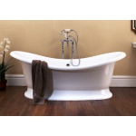 Victoria Albert Marlborough Podstawa do wanny wolnostojącej Biały MAR-B-SW