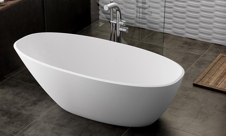 Victoria+Albert Mozzano Wanna Wolnostojąca 165x75 cm Biała MOZ-N-SW-NO