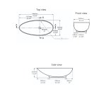 Victoria+Albert Napoli Wanna Wolnostojąca 190x85 cm Biała NAP-N-SW-NO