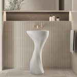 Victoria+Albert Seros 49 Umywalka wolnostojąca 49x40 cm Biała FS-SER-49-NO