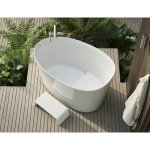 Victoria+Albert Stopień do wanny Biały K-ST-SW