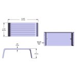 Victoria+Albert Stopień do wanny Biały K-ST-SW