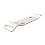 Victoria+Albert Tombolo 11 Profilowany stojak na wannę Biały TOM-11-WHT