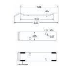 Victoria+Albert Tombolo 09 Profilowany stojak na wannę Biały TOM-09-WHT