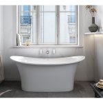 Victoria Albert Toulouse 1500 Wanna Wolnostojąca 151,9x74,4cm Biała TO1-N-SW-NO