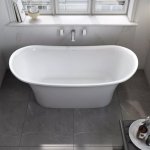 Victoria Albert Toulouse 1500 Wanna Wolnostojąca 151,9x74,4cm Biała TO1-N-SW-NO