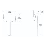 Victoria+Albert Uniwersalny zagłówek do wanny Czarny HR-UNI-BK