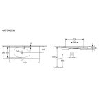 Villeroy&Boch Antao umywalka 100x50 meblowa / ścienna z otworem bez przelewu Stone White CeramicPlus (K) W MAGAZYNIE !!!