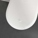 Villeroy&Boch Supreo Miska wisząca bezrantowa 61,2x38,4 ze spłukiwaniem wirowym i deską biały V16EN2R1