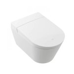 Villeroy&Boch ViClean Miska bezrantowa 43x40 z deską biała V22EM101