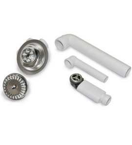 Villeroy&Boch Zestaw odpływowy do zlewozmywaka chrom 82700061