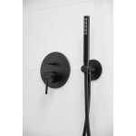 Vitra Origin Zestaw prysznicowy podtynkowy czarny mat VITRA-ZESTAW1-ORIGIN