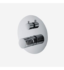 Webert Diadem Bateria natryskowa podtynkowa 2-drożna Chrom DD860901.015