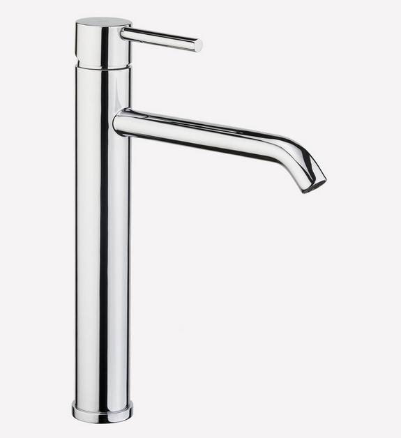 Webert Elio Bateria umywalkowa wysoka z korkiem chrom EL830401.015