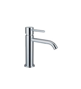 Webert Elio Slim Bateria umywalkowa 1-otworowa z korkiem klik klak Chrom EP830101.015