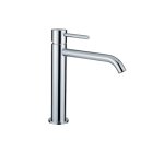 Webert Elio Slim Bateria umywalkowa 1-otworowa z korkiem klik klak Chrom EP833101.015