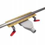 Wiper Intensi 316 UNO Odpływ liniowy 120 silver polish 500.0258.31.120